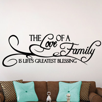 Text & Numbers Non-Wall Damaging Wall Decal