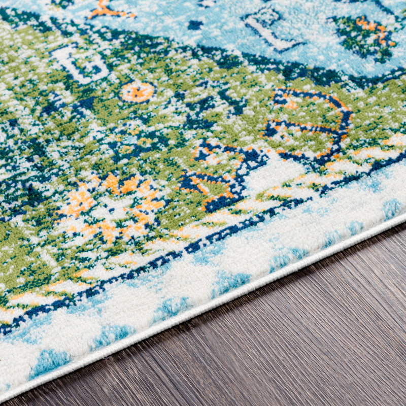 Fleeman Oriental Indoor Rug, Rectangle 5'3" x 7'1"