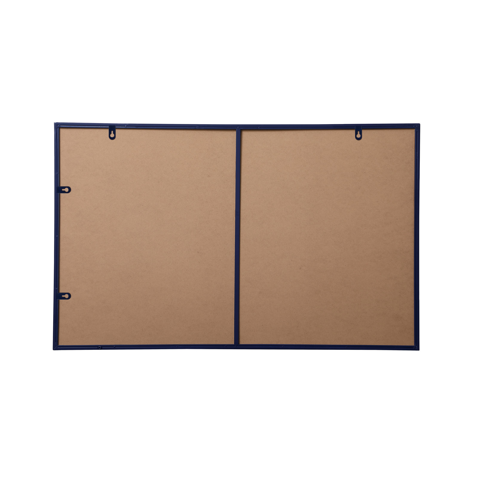 Sabine Metal Rectangle Wall Mirror, 48" x 30", Blue