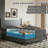 10'' King Hybrid Mattress, Medium-Firm Support, Pocket Spring & Memory Foam, Mattress in a Box, Motion Isolation, Breathable & Fiberglass-Free-1817928537-1817928482