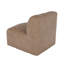 Chaise rembourrée en cuir Lavli