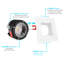 Luxrite 4" Square LED Recessed Lighting, J-Box, 15W, 5 Colour Selectable 2700K-5000K, Dimmable, Wet Rated, IC Rated - Baffle Trim