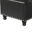 Banc de rangement avec repose-pieds en similicuir-121504026