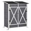 5 ft. W x 2 ft. D Manufactured Wood Vertical Tool Shed