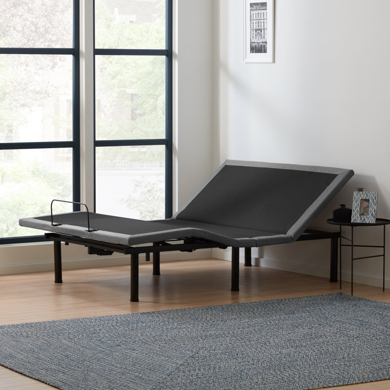 Lucid Comfort 10'' Plush Memory Foam Mattress and Adjustable Base, King