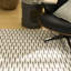 Tapis scandinave noir ivoire Ebern Designs Reimann-1448540446