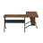 Deluxe L-Shaped Desk with Inline Team Desk Option