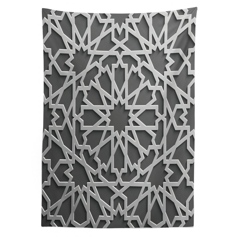 Moroccan Tablecloth, 90" L x 60" W