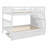 Stairway Bunk Bed With Trundle, Storage And Guard Rail-1172214148