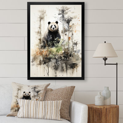 " Asian Art Bear Sumi I "