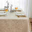 Nappe de décoration de marina en jacquard imperméable, épais, élégant et doux-36102806-36102815