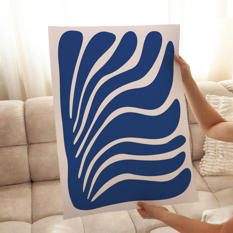 «Abstract Abstract Shapes Matisse II», reproduction d'art moderne sans cadre