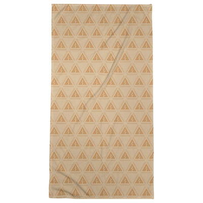 Serviette de bain d’arbre minimaliste classique Barbra