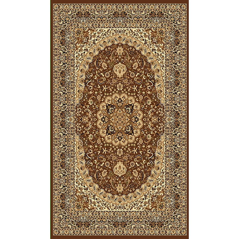 Infinity Oriental Area Rug in Chocolate