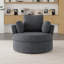 Fauteuil demi-tonneau pivotant l 42,1 po Berey-388414166