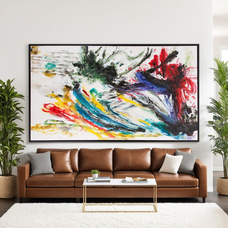 «Spring Emerges», art original peint à la main