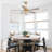 Emille 52'' Ceiling Fan with Light Kit