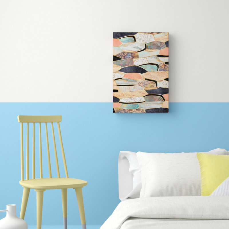 Pretty Stone by Elisabeth Fredriksson - Giclee Art Print on Canvas, 66.04 cm H x 45.72 cm W x 1.91 cm D, Wrapped Canvas