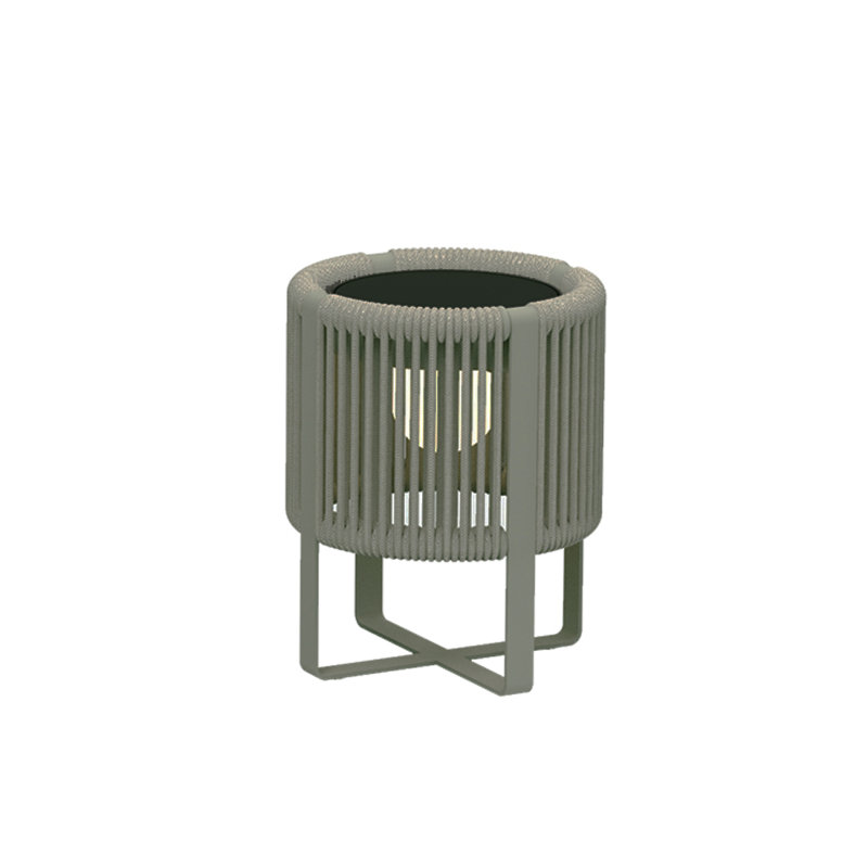 Ropy LED Outdoor Table Lamp, Green