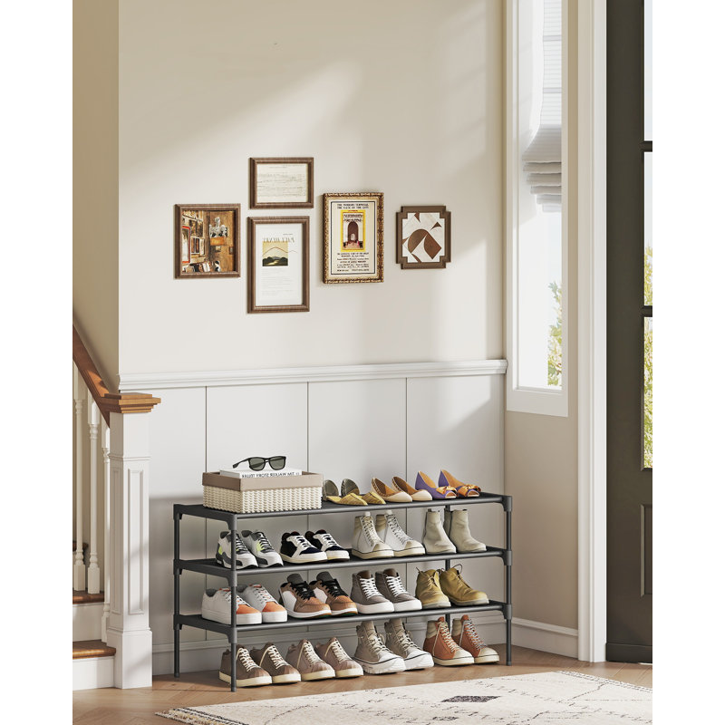 15 Pair Stackable Shoe Rack
