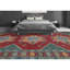 Tapis rouge noué à la main de haute qualité