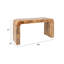 Bureau cascade en bois de manguier avec 3 tiroirs-2040808983