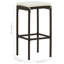 Ensemble repas à hauteur de bar 2 places avec coussins-483927698-484029351