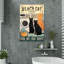«Black Cat Laundry», impression sur toile tendue-389522322
