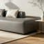 Chaise longue en similicuir de luxe moderne-133259393