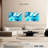 Avery Blue Blurs Abstract-107713981