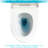 Ceramic Toilet With Soft Close Feature - Protects And Reduces Noise One Piece Build, Withstands Daily Use
