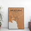Melbourne City Map 1 Piece Wall Art-166252789