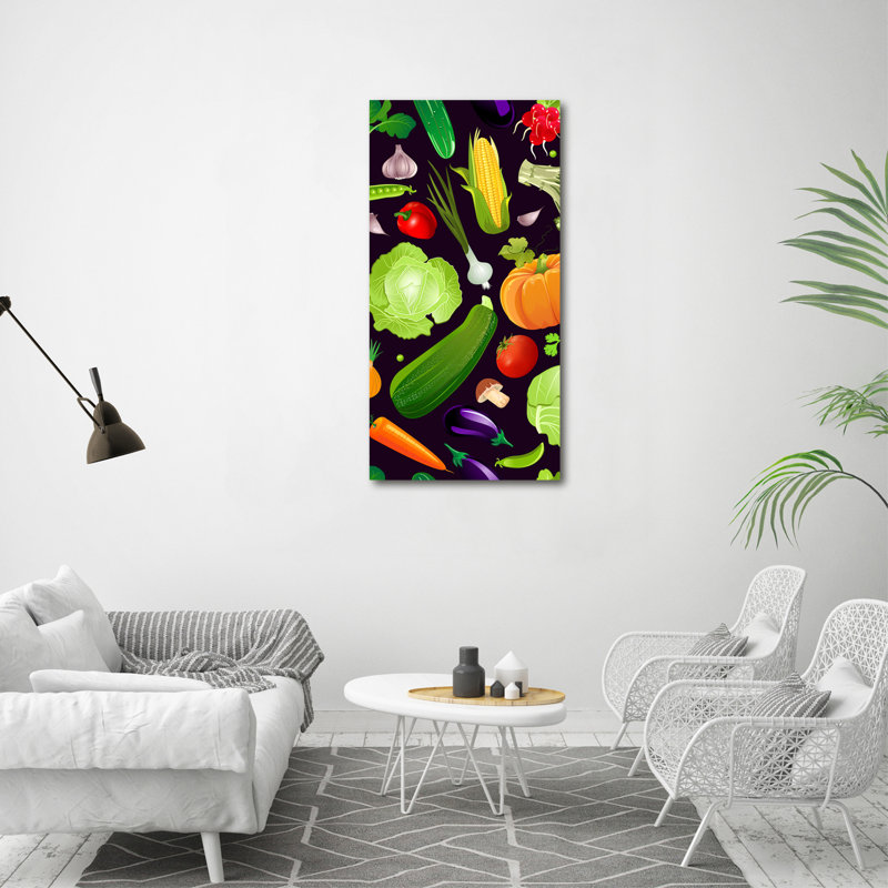 Vegetables - Wrapped Canvas Print