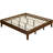 Multi-sized Wooden Platform Bed Frame with Sturdy Slat Support-1063669420-1063669415