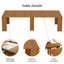 Console de salle à manger Haakon, console extensible de 18 po à 118 po-124434243