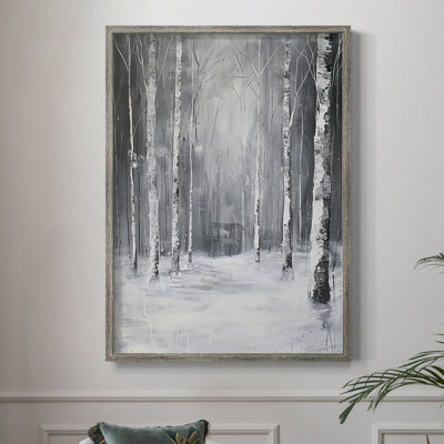 «LANDSCAPES Series Lxxxvii», reproduction encadrée - bois massif