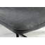 White & Grey Marble Effect Melamine Dining Table and Chairs - 4 Luxury Dining Chairs-87462859