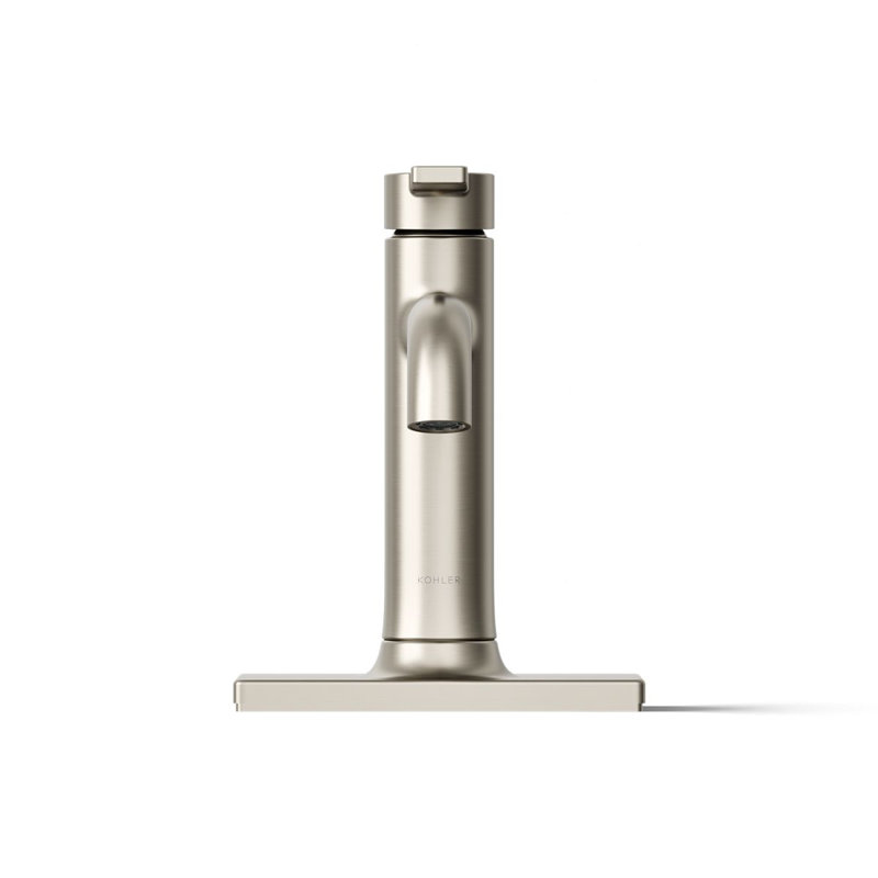 Venza Single-Handle Bathroom Sink Faucet 1.2 GPM, Vibrant Brushed Nickel
