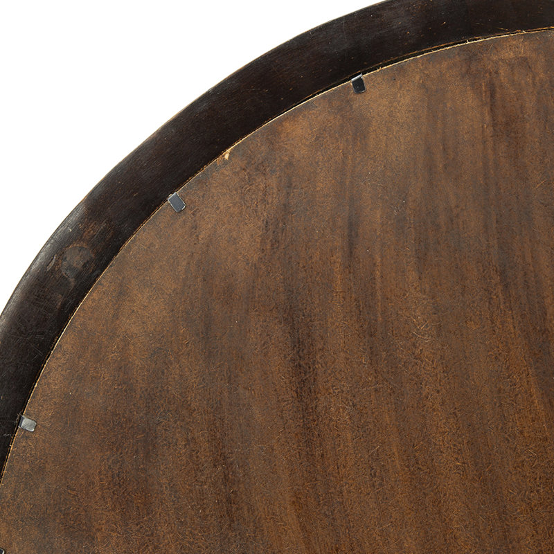 Miroir mural Mango Attrait. Éblouissement, Marron foncé