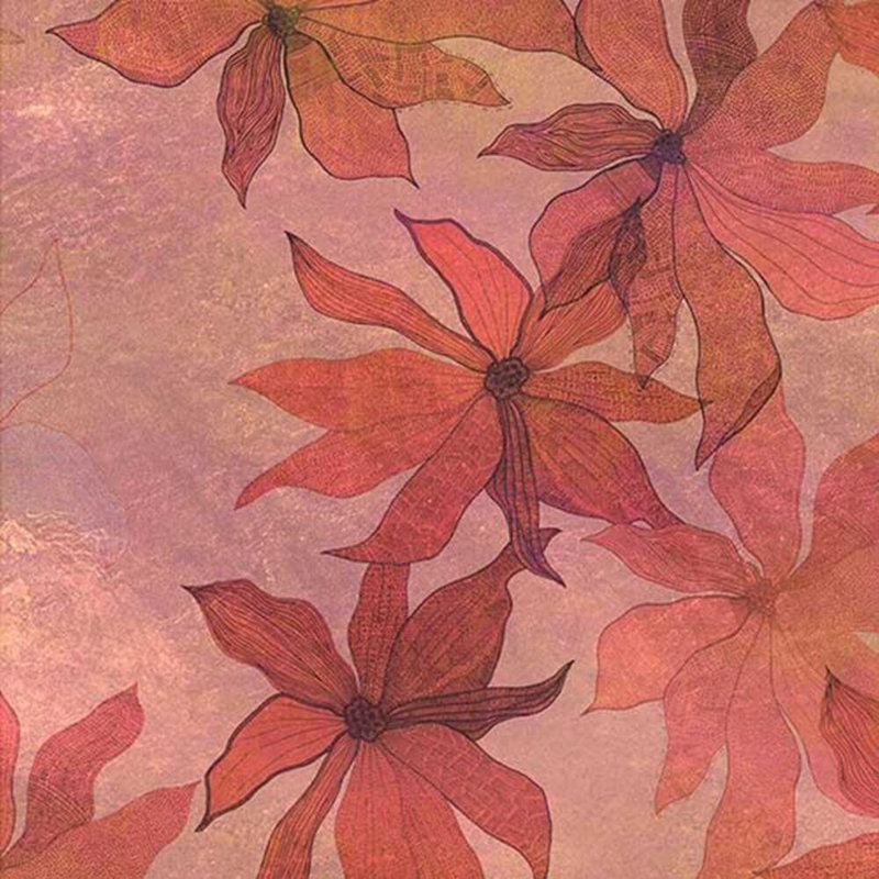 Floral Wallpaper Double Roll, Maple