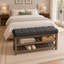 Upholstered Bench with Shelves-1759247997-1759247996
