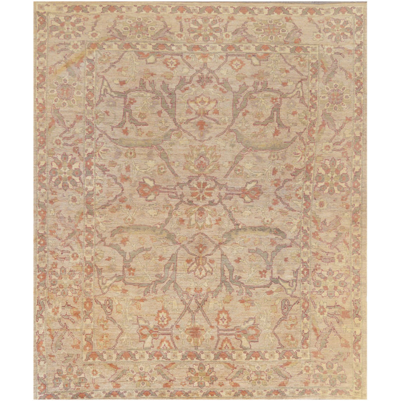 One-of-a-Kind 8' X 9'3" Wool Area Rug in Beige