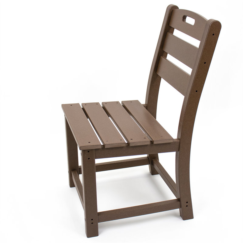 Chaise Adirondack en bois Kalaia, Brun