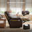 EONIX Dual Motor Lay Flat Power Lift Recliner Chair for Elderly, Electric Leather Lift Chairs for Adults, 400lbs Heavy Duty Power Recliner Lift Sofa with Heat and Massage, Dark Brown-117579653-129176067