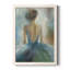 «Forgette Lady in Blue», reproduction d'art sur toile simple-1958253217-1958253231