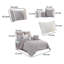 Ensemble d'édredon en microfibre -1031800151