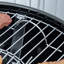 Aishah Charcoal BBQ Grill Portable Kettle BBQ Smoker with Cover