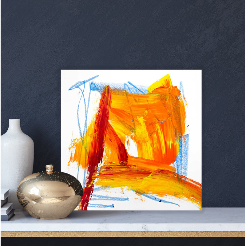 «Gaulrapp Amber» par John Beard - reproduction non encadrée, Toile avec cadre blanc, H 12 po x l 12 po x P 1,5 po