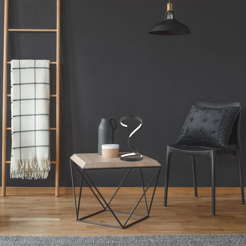 Lampe d'appoint Alitia, Noir