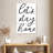 Kema Let's Stay Home Typography-108636322